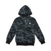 FOX BLUZA Z KAPTUREM ZAMEK JUNIOR HEAD BLACK CAMO